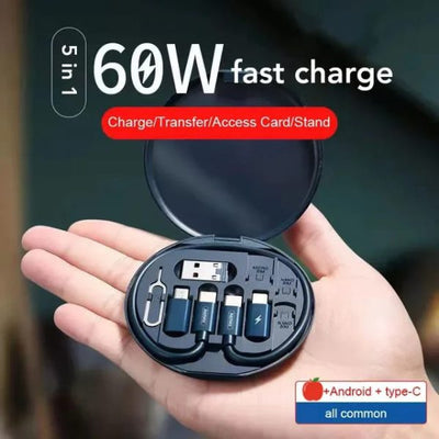 5 in 1 MULTI-FUNCTIONAL DATA CABLE SET