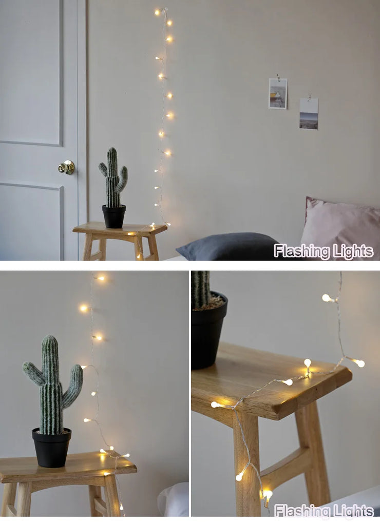 10 Led Ball String Lights